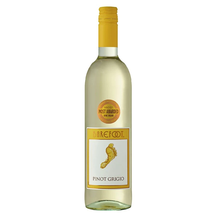 Barefoot Cellars Pinot Grigio White Wine  750 Ml