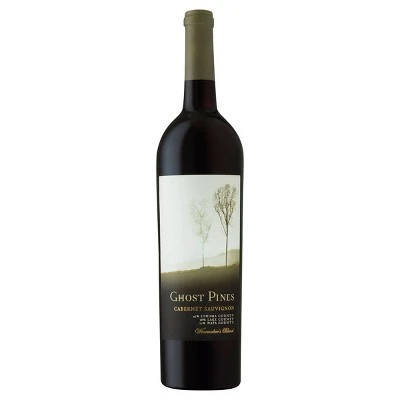 Ghost Pines Cabernet Sauvignon Red Wine  750ml Bottle