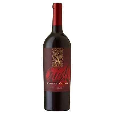 Apothic Crush Smooth Red Blend Wine  750ml Bottle