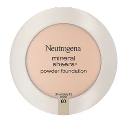 Neutrogena Neutrogena Mineral Sheers Powder Foundation, Natural Beige 60 (2016 formulation)