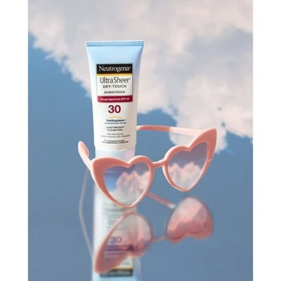 Neutrogena Ultra Sheer Dry Touch Water Resistant Sunscreen Lotion  SPF 30  5 fl oz