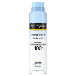 Neutrogena Neutrogena Ultra Sheer Lightweight Sunscreen Spray SPF 100+ 5oz