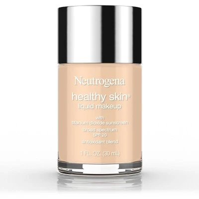 Neutrogena Healthy Skin Liquid Makeup Broad Spectrum SPF 20 Light Shades 1oz