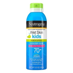Neutrogena Neutrogena Wet Skin Kids Sunscreen Spray  SPF 70  5oz