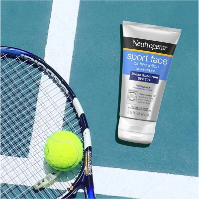 Neutrogena Ultimate Sport Face Oil Free Sunscreen Lotion  SPF 70+  2.5 fl oz