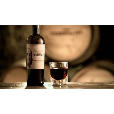 The Federalist Cabernet Sauvignon Red Wine  750ml Bottle