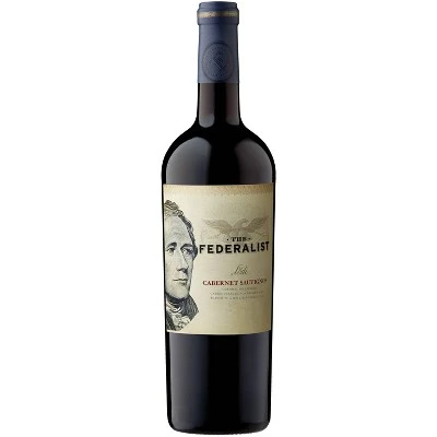 The Federalist Cabernet Sauvignon Red Wine  750ml Bottle