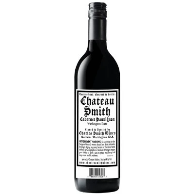 Chateau Smith Cabernet Sauvignon Red Wine by Charles Smith  750ml Bottle