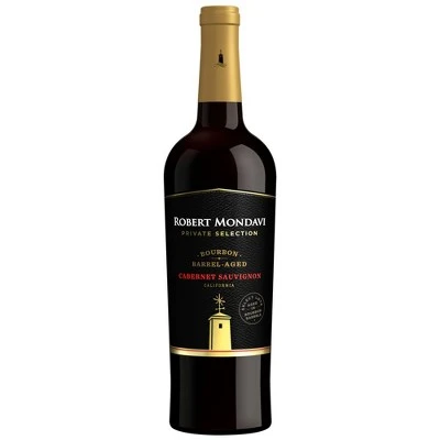 Robert Mondavi Private Selection Bourbon Cabernet Sauvignon Red Wine  750ml Bottle