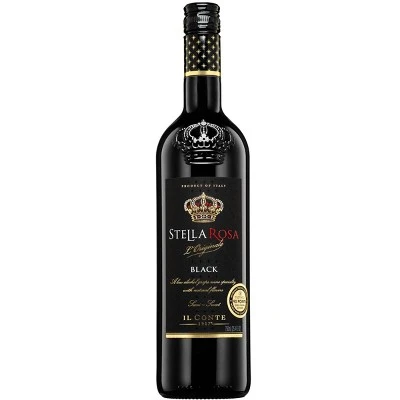 Stella Rosa Black Red Blend Wine  750ml Bottle