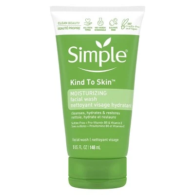 Simple Kind to Skin Moisturizing Facial Wash  5 fl oz