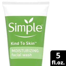 Simple Simple Kind to Skin Moisturizing Facial Wash  5 fl oz