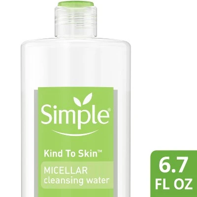 Unscented Simple Micellar Cleansing Water  6.7oz