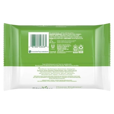 Simple Sensitive Skin Experts, Micellar Make Up Remover Wipes
