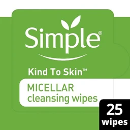 Simple Simple Sensitive Skin Experts, Micellar Make Up Remover Wipes