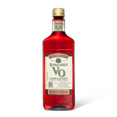 Seagram's VO Canadian Whisky  750ml Plastic Bottle