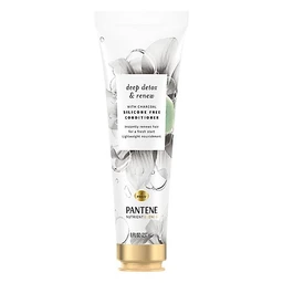 Pantene Pantene Blends Deep Detox & Renew With Charcoal Silicone Free Conditioner  8 fl oz