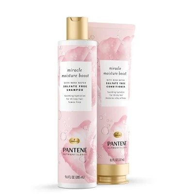Pantene Nutrient Blends Moisture With Rosewater Conditioners 8 fl oz