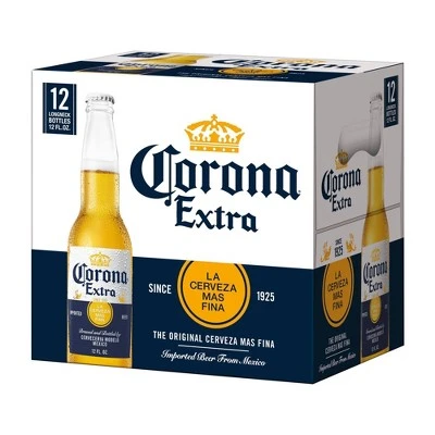 Corona Extra Lager Beer  12pk/12 fl oz Bottles