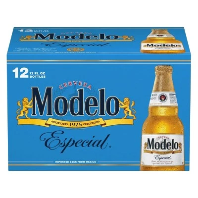 Modelo Especial Lager Beer  12pk/12 fl oz Bottles