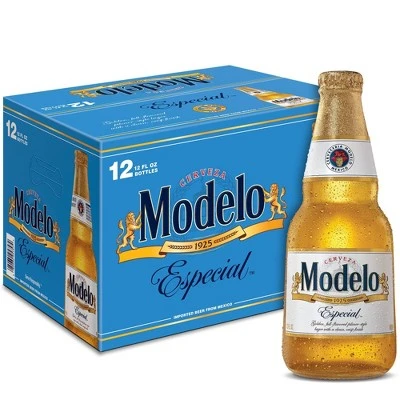 Modelo Especial Lager Beer  12pk/12 fl oz Bottles