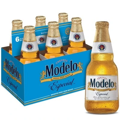 Modelo Especial Lager Beer  6pk/12 fl oz Bottles