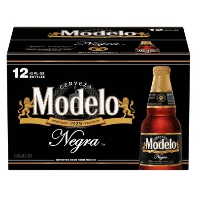 Modelo Negra Amber Lager Beer  12pk/12 fl oz Bottles