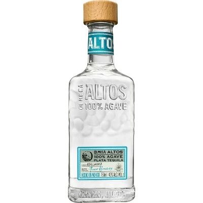 Altos Plata Tequila  750ml Bottle