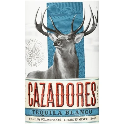 Cazadores Tequila Blanco  750ml Bottle