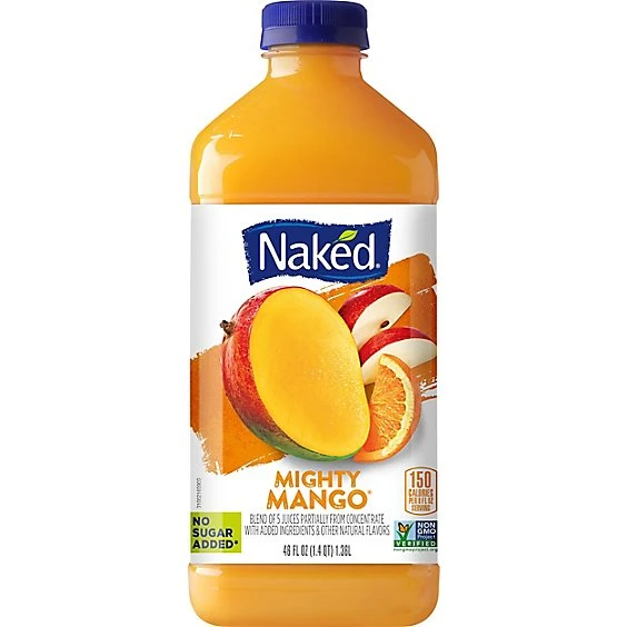 Naked Juice Mighty Mango Fruit Smoothie 46oz