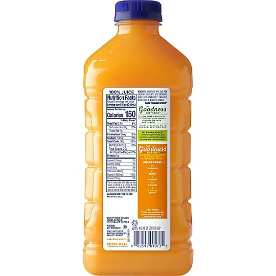 Naked Juice Mighty Mango Fruit Smoothie 46oz