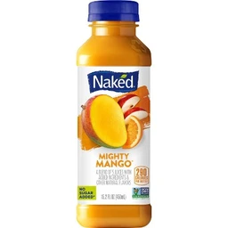 Naked Naked Mighty Mango All Natural Vegan Fruit Juice Smoothie  15.2oz