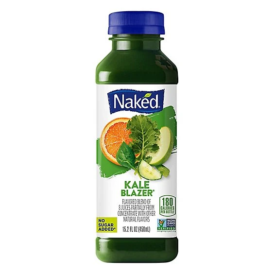 Naked Kale Blazer Vegan Juice Smoothie  15.2oz