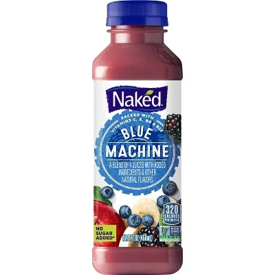 Naked Juice Smoothie, Blue Machine