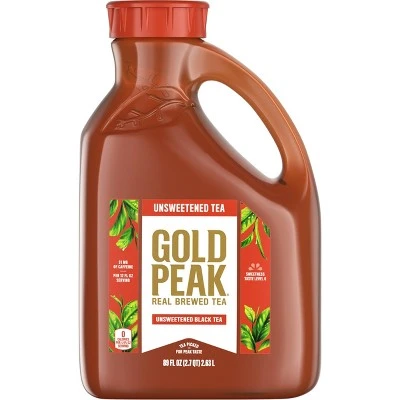 Gold Peak Unsweetened Black Iced Tea Drink  89 fl oz