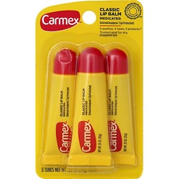 Carmex Carmex Classic Medicated Lip Balm Tube 3ct