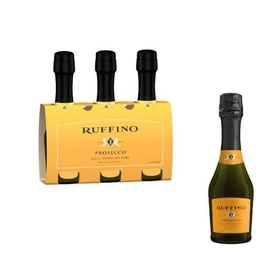 Ruffino Ruffino Prosecco DOC Italian White Sparkling Wine  3pk/187ml Bottles