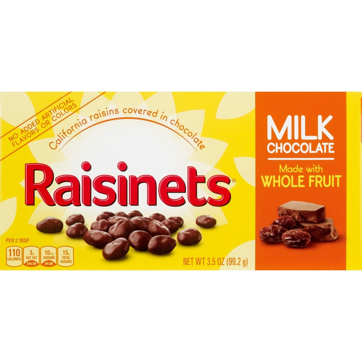 Raisinets Milk Chocolate Covered Raisins  3.5oz