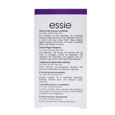 Essie No Chips Ahead Top Coat, Anti Chip & Shine (0 formulation)