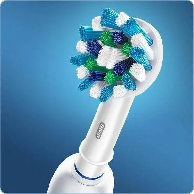 Oral B Cross Action Electric Toothbrush Replacement Brush Heads 4ct
