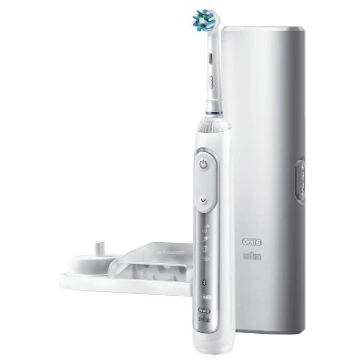 Oral B 6000 SmartSeries Electric Toothbrush Powered by Braun White