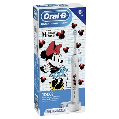 Oral B Kid's Electric Toothbrush featuring Disney's Minnie Mouse