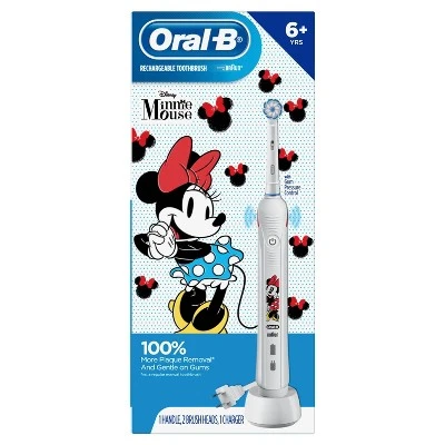 Oral B Kid's Electric Toothbrush featuring Disney's Minnie Mouse