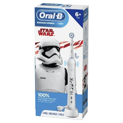 Oral B Kid's Electric Toothbrush featuring Star Wars