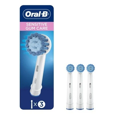 Oral B Sensitive Teeth Power Electric Toothbrush Replacement Heads  3ct