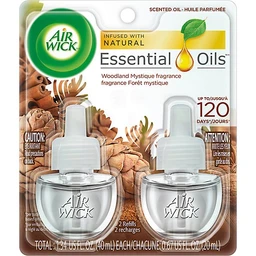 Air Wick Air Wick Scented Oil Woodland Mystique Air Freshener Refill  0.67oz/2ct