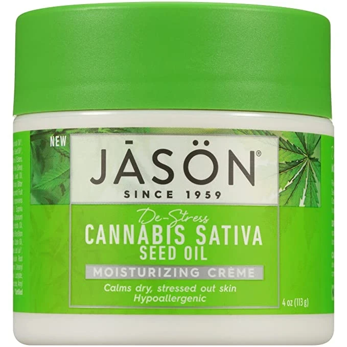 Jason Cannabis Sativa Seed Oil Moisturizing Creme  4oz