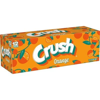 Crush Orange Soda 12pk/12 fl oz Cans