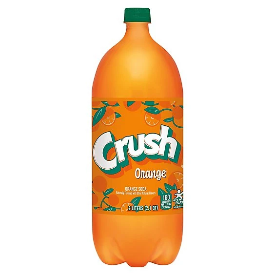 Crush Orange Soda 2 L Bottle