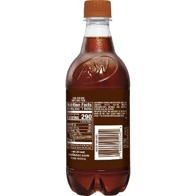 A&W Root Beer  20 fl oz Bottle